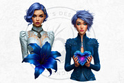 Love Affair Romantic Cliparts, a Person Illustration by ThatsDesignArt (Thumbnail 12 of 17)