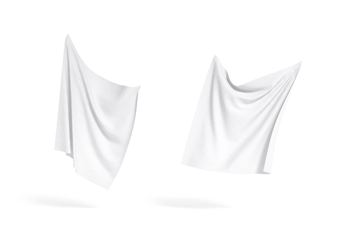 White Wrinkled Fabric Sheet 3D Model, an Object 3D Model by rebrandy (Photo 2 of 9)