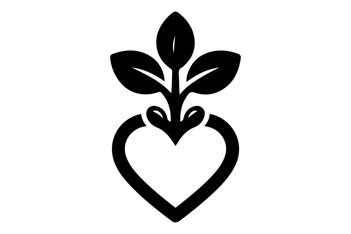 Plant Growth Silhouette Vector, an Object Graphic by Gfx_Store (Photo 13 of 15)