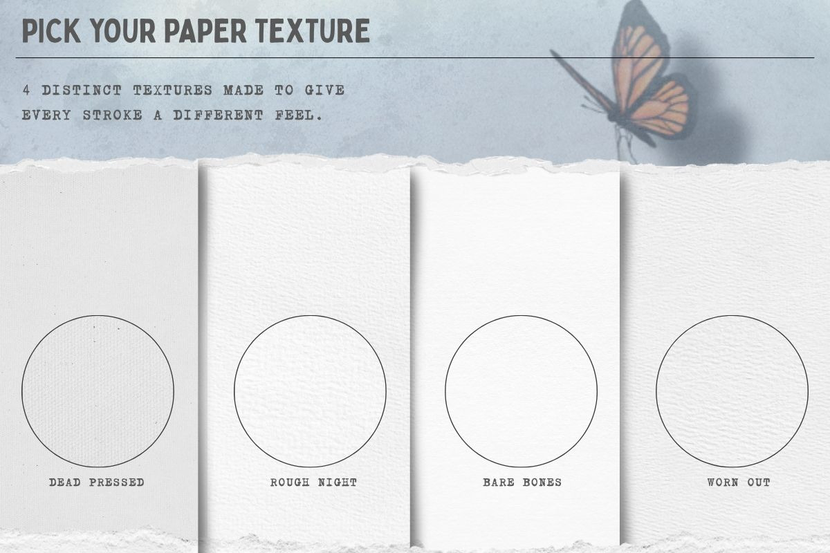 Dead Pretty Watercolor Brushes, a Brush Add-On by Fins and Fiction (Photo 9 of 12)