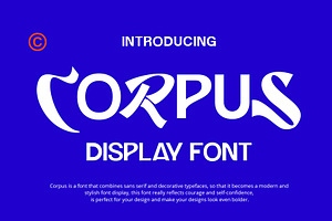 Corpus Font