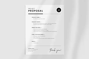 Project Proposal Template Canva, a Stationery Template by frommakertomaker (Thumbnail 1 of 6)