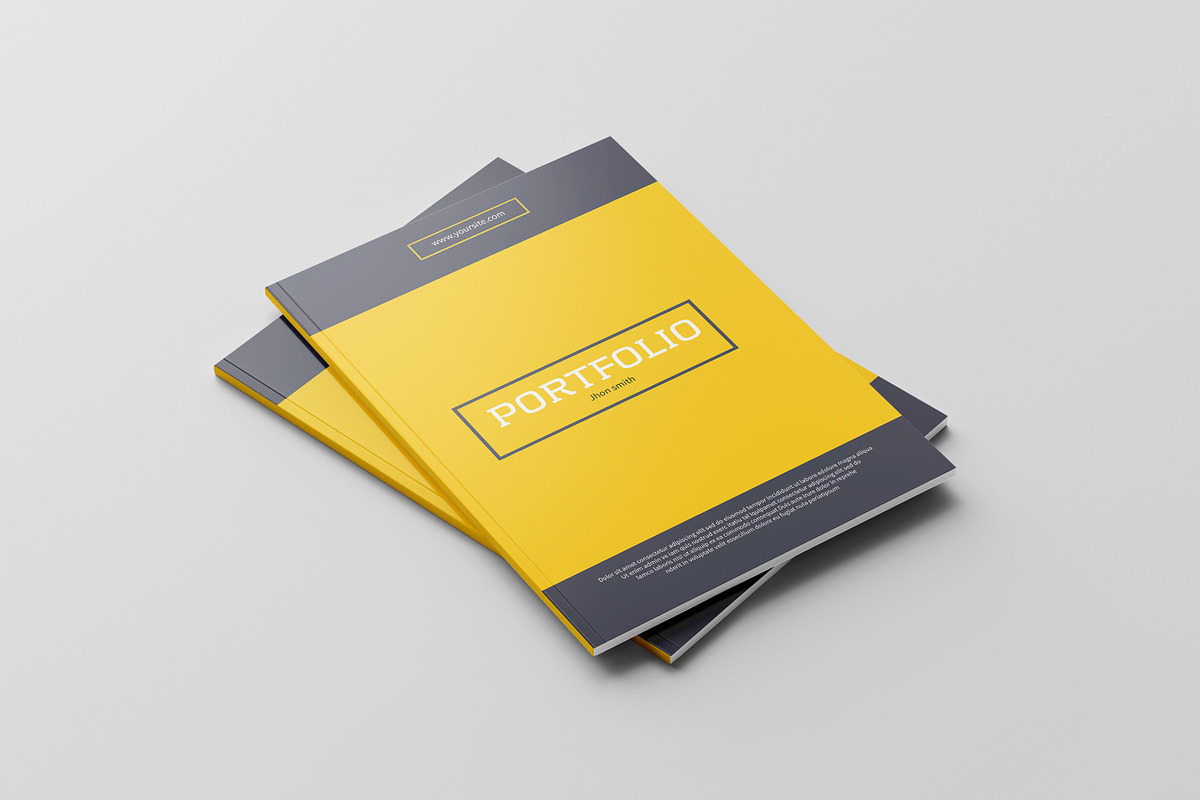 Multipurpose Portfolio, a Brochure Template by retrographix (Photo 2 of 8)