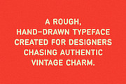 Ironstrike | Hand Drawn Sans Serif, a Sans Serif Font by Max Lockwood (Thumbnail 4 of 15)
