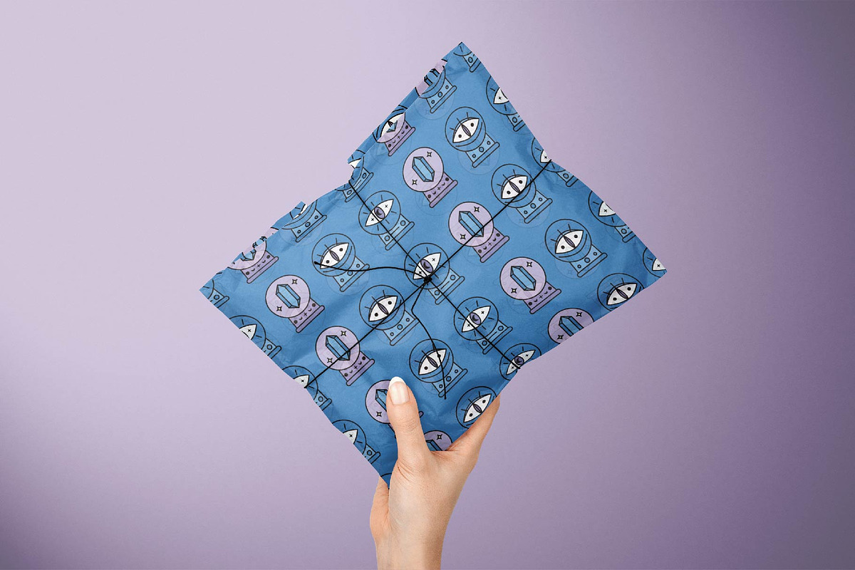 Crystals and Evil Eye illustrations, a Background Graphic by illustrator_natalie (Photo 8 of 11)