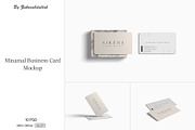Minimalist Business Card Mockup, a Print Template by zuhraabdullah (Thumbnail 1 of 11)