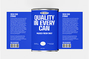 Food Can Mockup, a Packaging Mockup by Unerispace (Thumbnail 3 of 5)