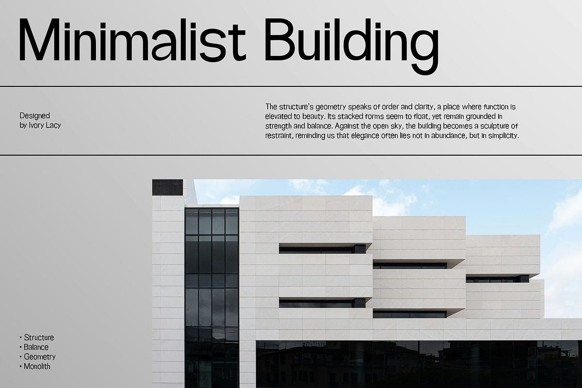 CS Silvester – Geometric Sans Serif, a Sans Serif Font by Craft Supply Co. (Photo 4 of 8)