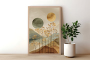 Modern Nature Landscape Illustration, a Decorative Illustration by Housui Patterns (Thumbnail 8 of 12)