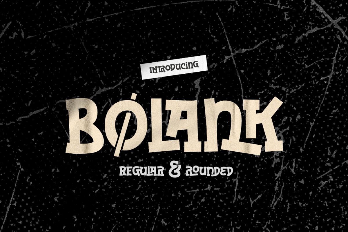 Bolank - Slab Serif Font, a Slab Serif Font by Grontype (Photo 1 of 9)