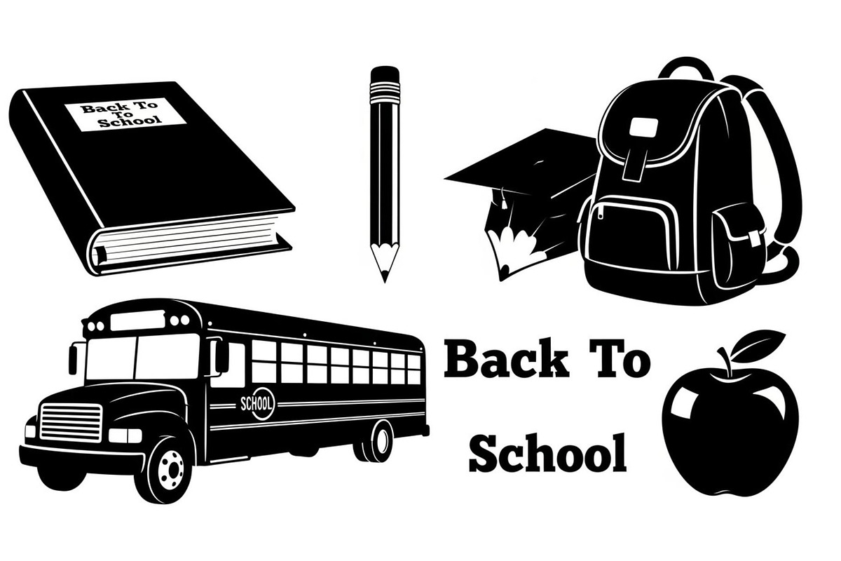 Back To School Silhouette Bundle, an Illustration by Designer_Momina (Photo 29 of 51)