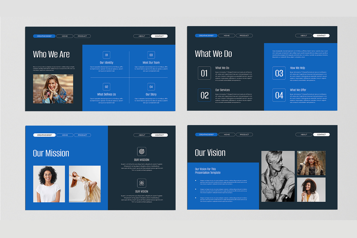 Creative Brife Presentation Template, a Presentation Template by MightyDesign (Photo 3 of 8)