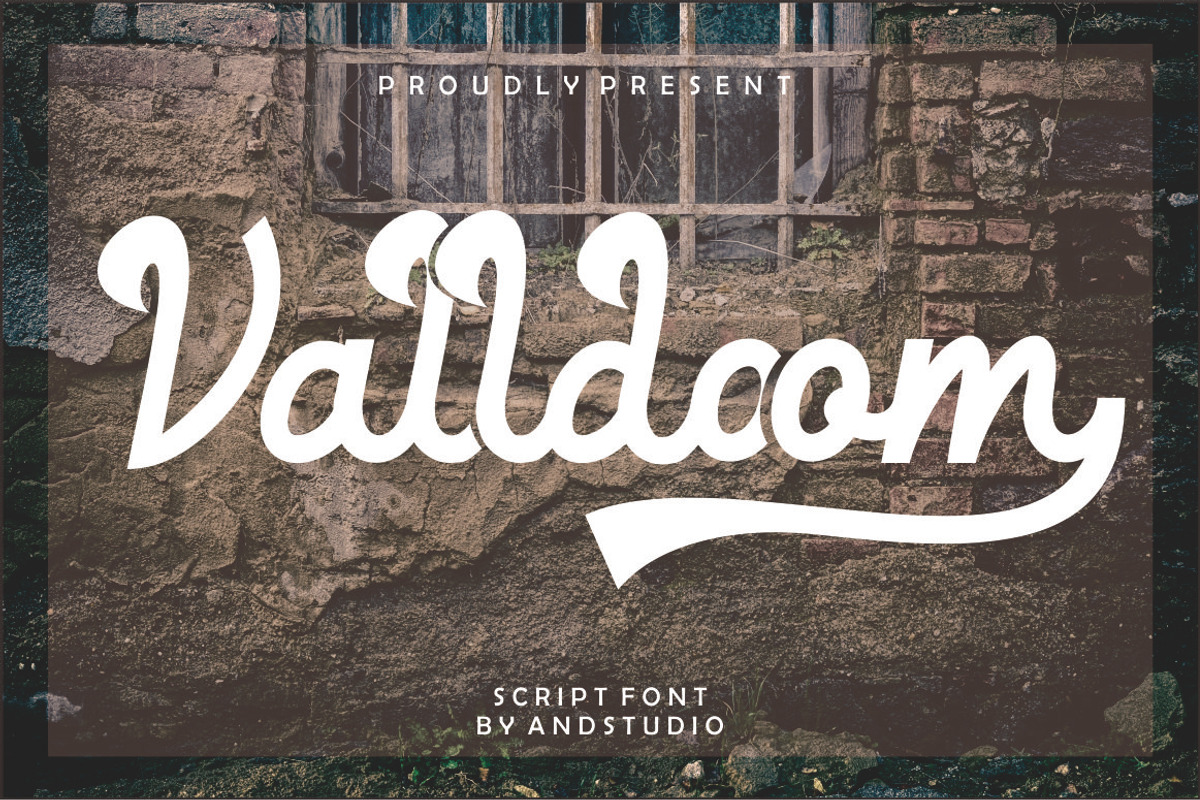 Valldom, a Script Font by And Studio (Photo 1 of 10)