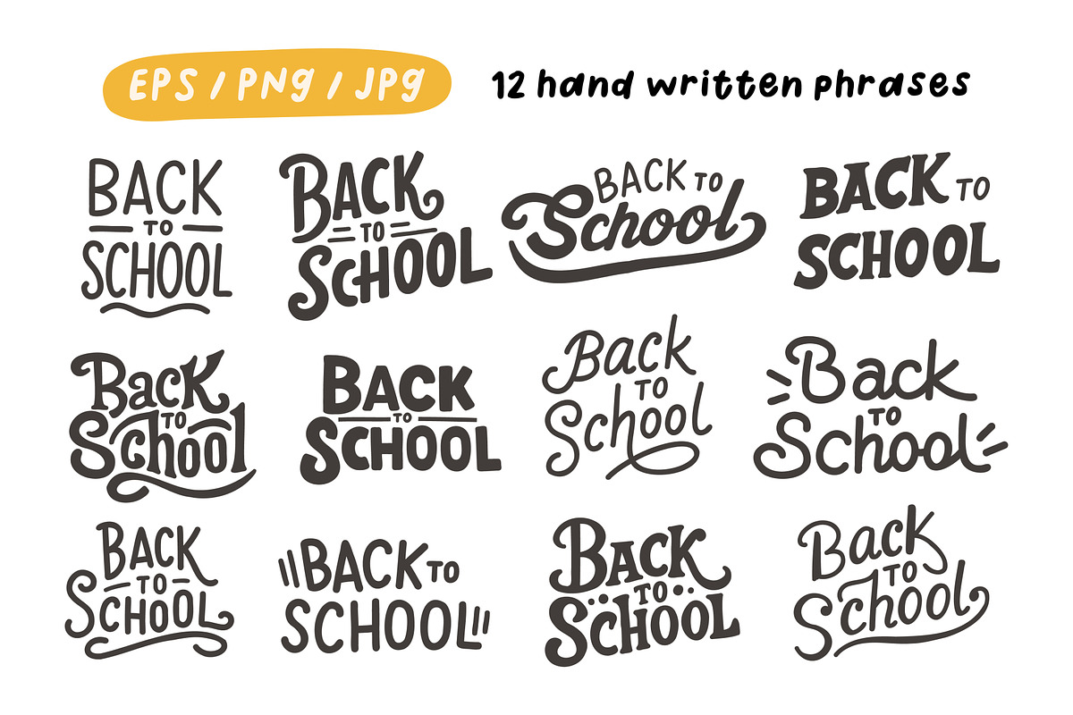 Back to School Clipart, an Education Illustration by spirka.art (Photo 4 of 8)