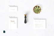 Minimal Brown Wedding Suite, an Invitation Template by Azka Creative (Thumbnail 5 of 5)