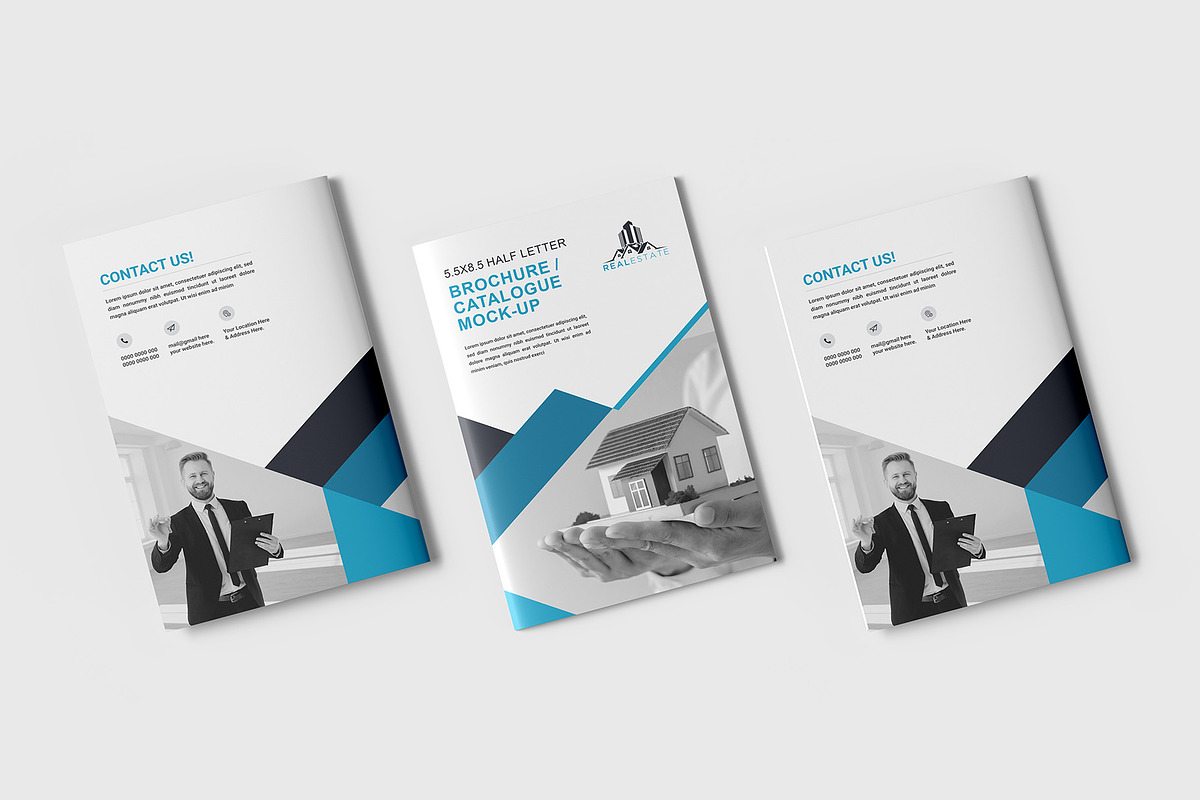 5.5x8.5 Brochure / Catalogue Mockup, a Books & Magazine Mockup by Illusiongraphic (Photo 9 of 22)