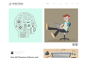 Writers - Blog WordPress Theme