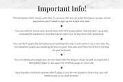Wix Website Template | White Linen, a Shopify Template by Thirty One Palms Studio (Thumbnail 6 of 6)