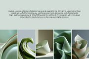 Green & Neutral Verticals, an Abstract Photo by AI Petr Creative Agency (Thumbnail 2 of 7)