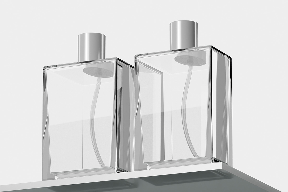 Perfume Glass Bottle Mockup, a Packaging Mockup by Permadi Creative (Photo 3 of 5)