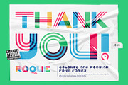 Roque color font, a Sans Serif Font by kaer_shop (Thumbnail 8 of 13)