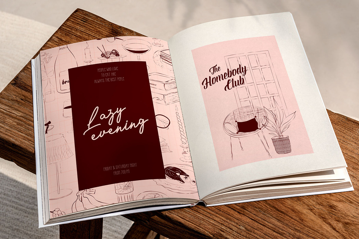 Lazy Day. Homebody Poster, a Decorative Illustration by Mio Buono (Photo 7 of 9)