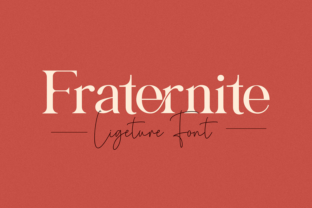 Fraternite Serif Font, a Serif Font by UICreative (Photo 1 of 6)