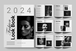 Look Book Template, a Magazine Template by ContestDesign