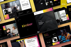 Kimber - Business Google Slide, a Presentation Template by Dens Creative Studio