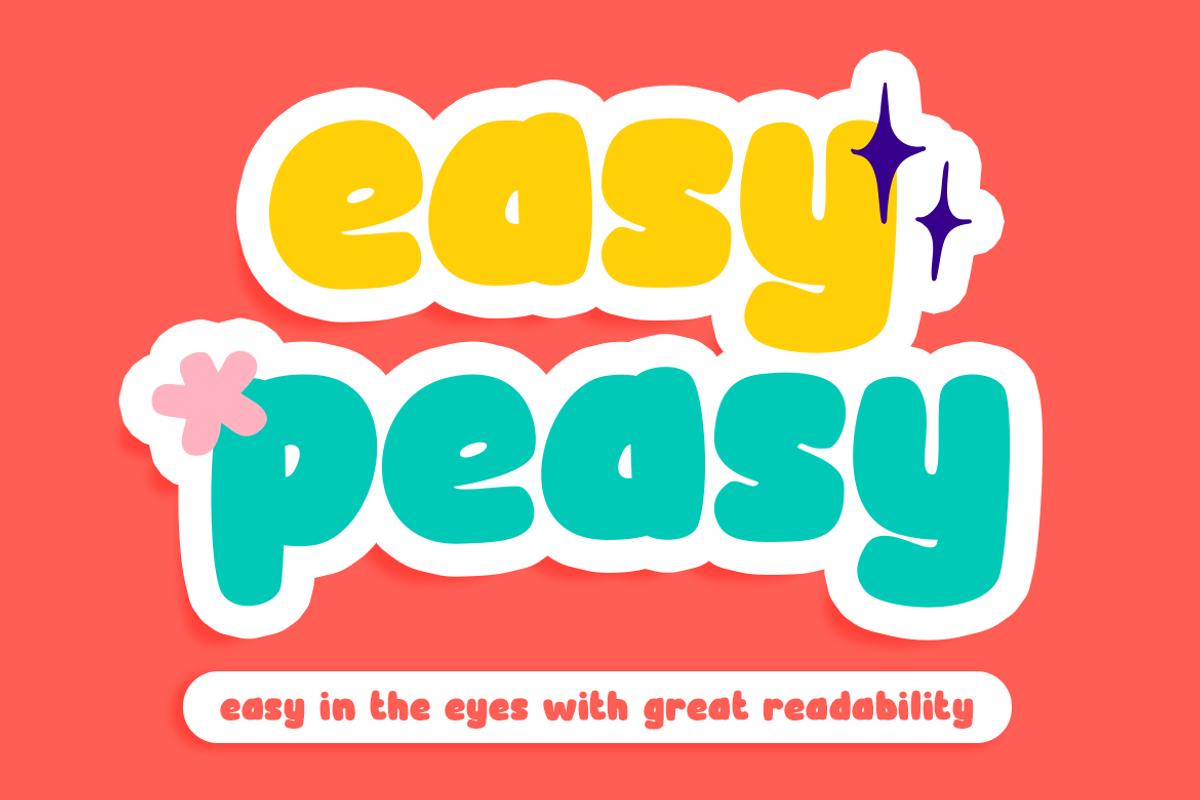 Patch Note - Chubby Kids Font, a Sans Serif Font by Modestype Studio (Photo 4 of 10)