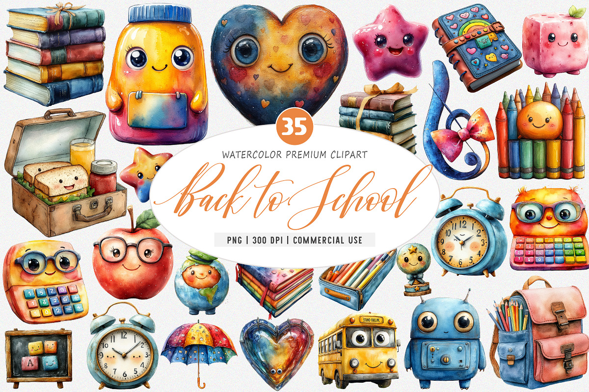 Cute Back to School Sublimation Png, an Illustration by SinaCreation (Photo 1 of 5)