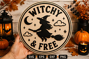 Witchy and Free SVG Witch Round Door, an Object Graphic by Layerology (Thumbnail 3 of 3)