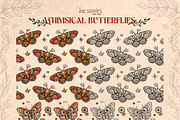 Whimsical Butterflies Boho Aesthetic, an Animal Illustration by Ink Stories (Thumbnail 8 of 15)