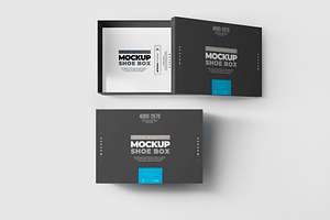 Shoe Box Mock-up 4