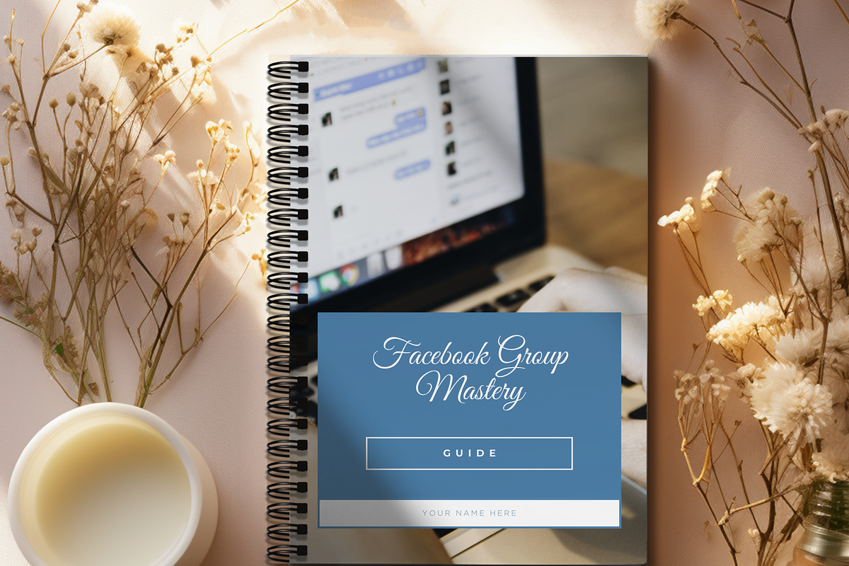 FACEBOOK GROUP MASTERY GUIDE, a Brochure Template by Daring Digies (Photo 2 of 7)