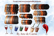 Christmas Holidays Clipart, a Decorative Illustration by ArtedeCatrin (Thumbnail 3 of 12)