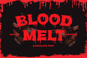 Blood Melt - Horror Hisplay, a Serif Font by Brand_Hero (Thumbnail 1 of 10)