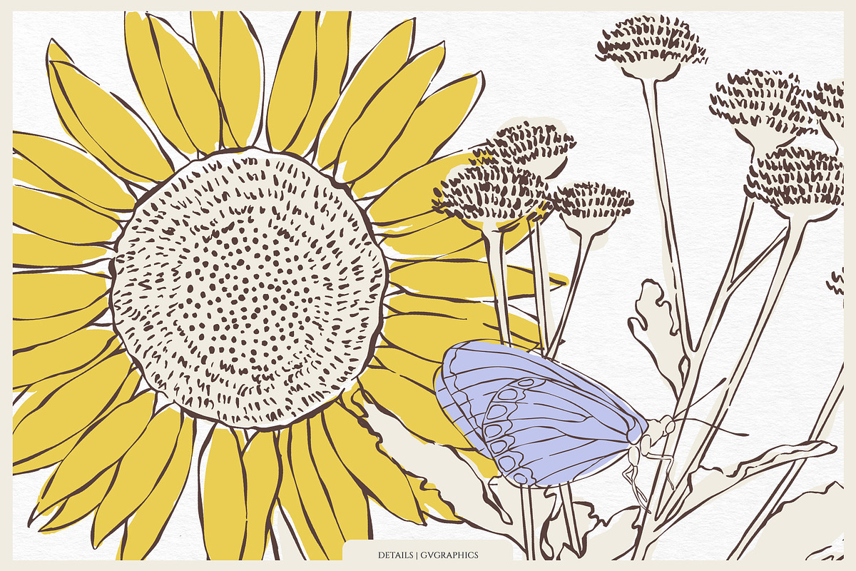 Lush Vol. 1 Collection, a Seasonal Illustration by GVGraphics (Photo 9 of 21)