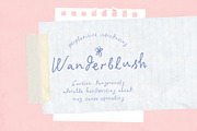 Wanderblush Adorable Handwritten, a Handwritten Font by Perplexitics (Thumbnail 1 of 10)