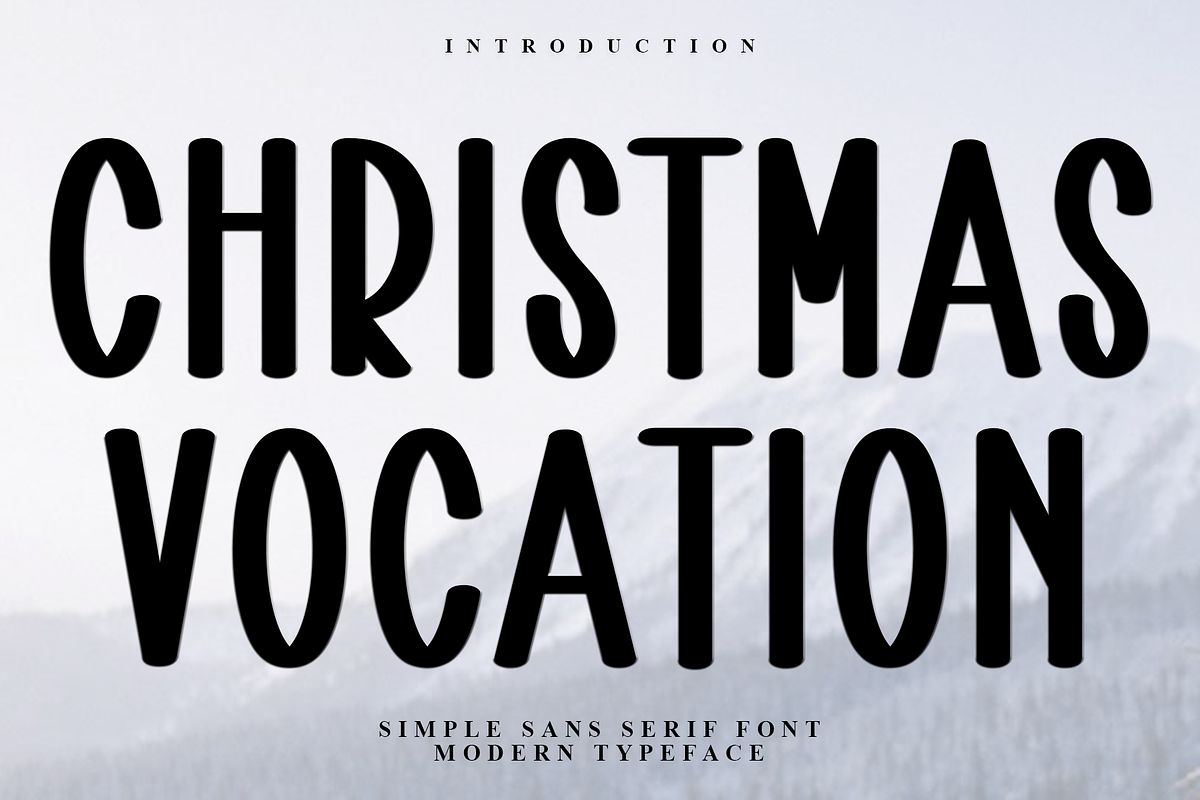 Christmas Vocation, a Script Font by FreshTypeINK (Photo 1 of 8)