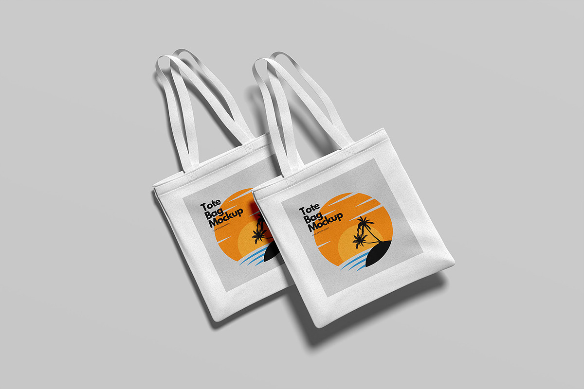 Tote Bag Mockup, an Apparel Mockup by ZifaraDesign (Photo 10 of 11)