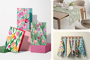 Tulips Seamless Patterns, a Pattern Graphic by Ninterints (Thumbnail 7 of 7)