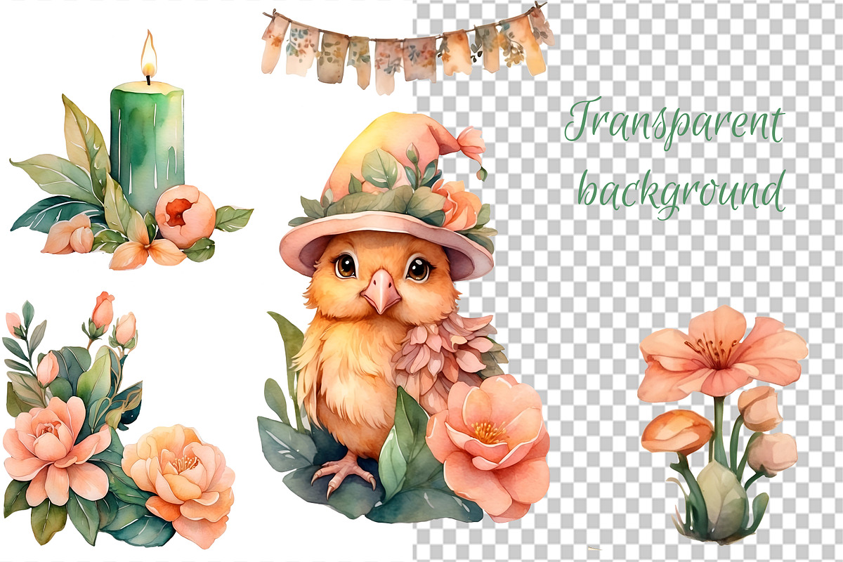 Magic farm babies png clipart, baby, an Object Graphic by Mrs.Swan_Design (Photo 2 of 8)