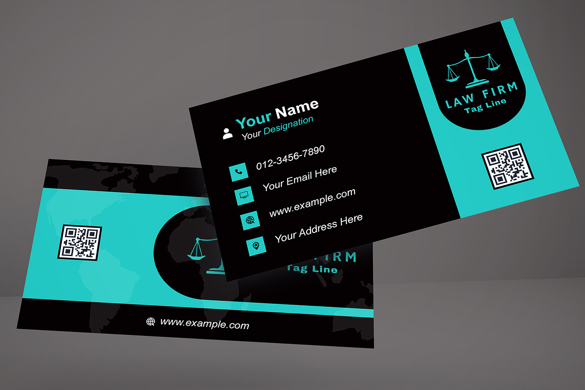 Law Office Business Card preview 6