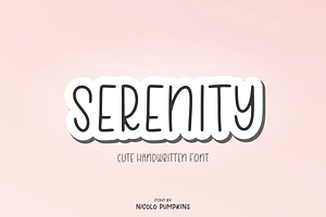 SERENITY Font