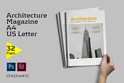 Architecture Magazine, a Magazine Template by Firtana (Thumbnail 1 of 10)