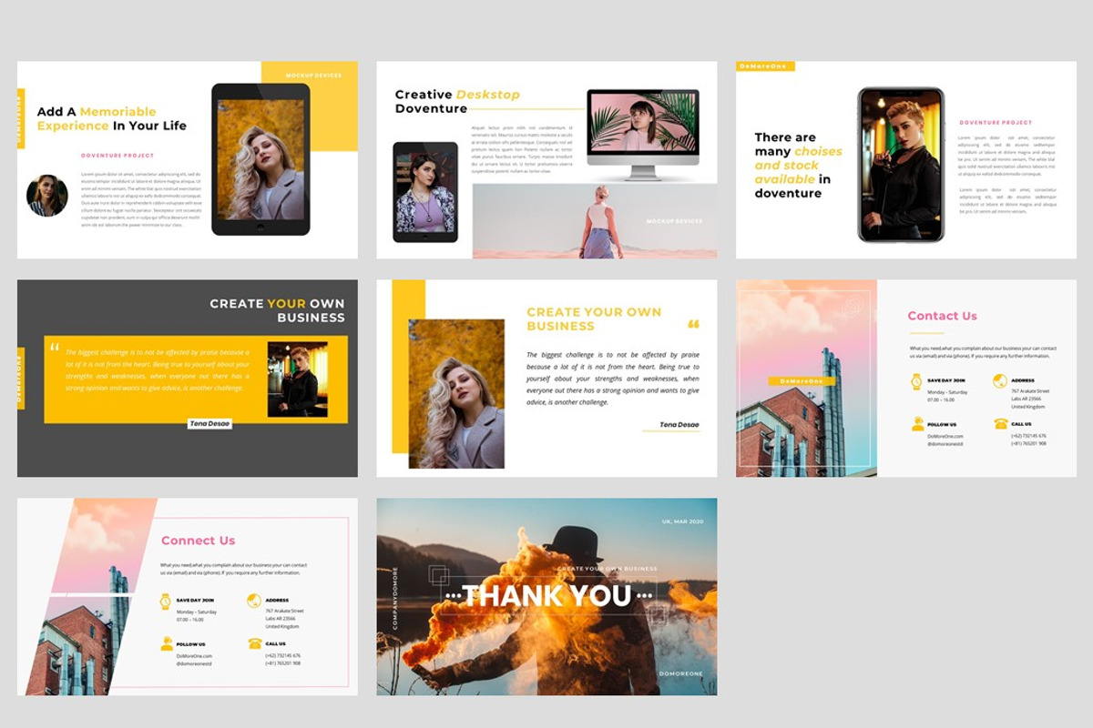 Doventure – Creative PowerPoint, a Presentation Template by arizkycreative (Photo 5 of 5)