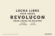 El Famoso - A Western Style Font, a Serif Font by Komet & Flicker (Thumbnail 3 of 12)