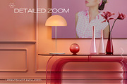 The Pink Console | Frame Mockup, a Marketing Template by Columbus Prints (Thumbnail 4 of 9)
