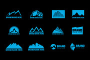 Mountain Logo Bundle & Mock-Up, a Branding & Logo Template by Multiple (Thumbnail 3 of 5)